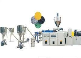 Линия 75mm Pelletizing PVC 400 Kg/Hr до 250mm SJ75/33